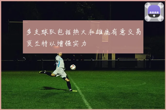 多支球队包括热火和雄鹿有意交易莫兰特以增强实力